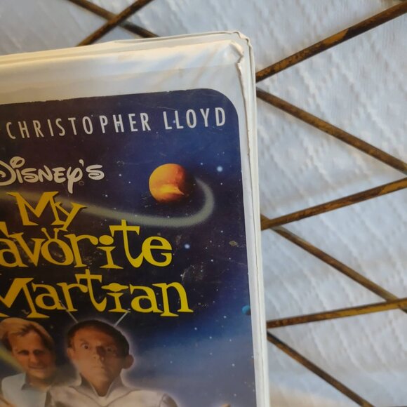 Vintage Disney Rocketeer 1991 Paper Case VHS My Favorite Martian 1999 Hard Case - Picture 9 of 13